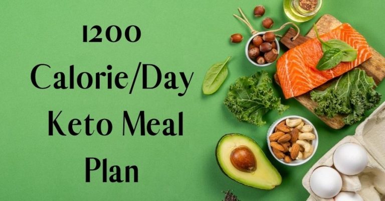 1200 Calorie Keto Meal Plan