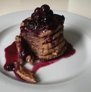 Chocolate Protein Pancakes