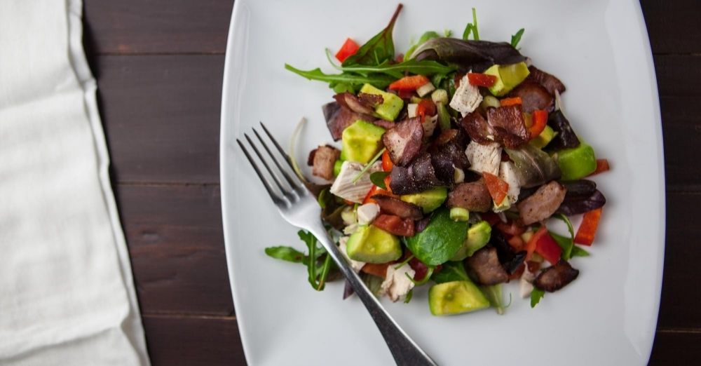 Cucumber Avocado Salad with Bacon