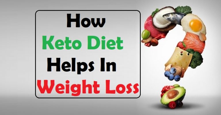 How Keto Diet Helps In Weight Loss