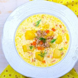 Keto Cheeseburger Soup