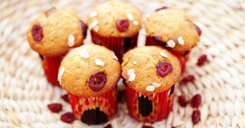 Maple Cranberry Muffins
