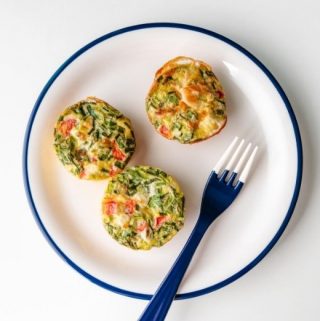 Tomato Mozzarella Egg Muffins