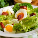Egg Salad Over Lettuce