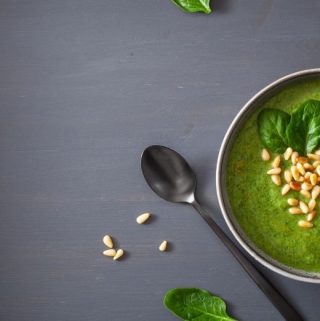 Spinach Cauliflower Soup