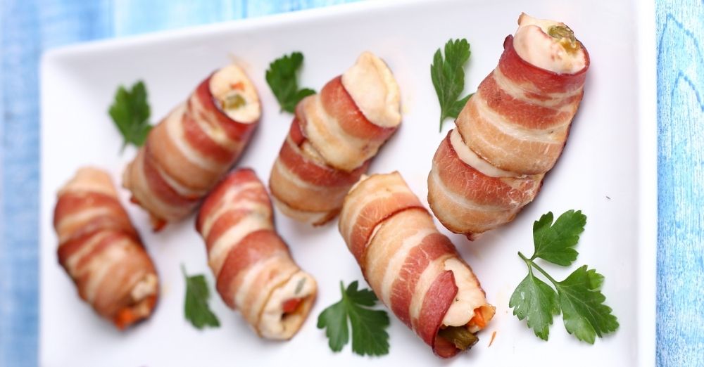 Bacon-Wrapped Chicken Rolls