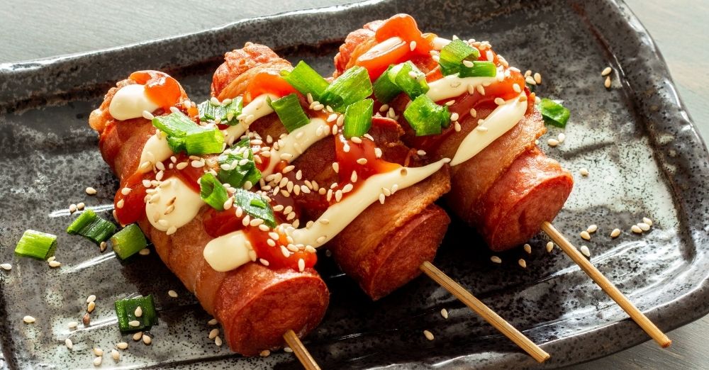 Bacon-Wrapped Hot Dogs