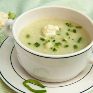 Cauliflower Leek Soup