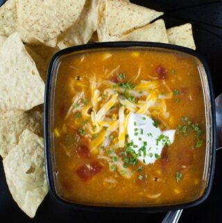 Chicken Enchilada Soup