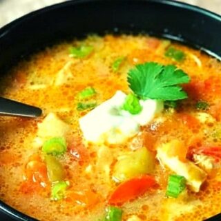 Chicken Fajita Soup