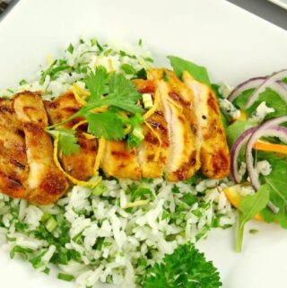 Chicken Tikka With Cauliflower Rice