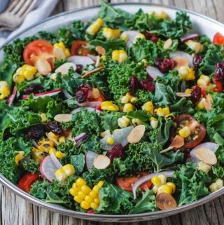 Chopped Kale Salad With Bacon