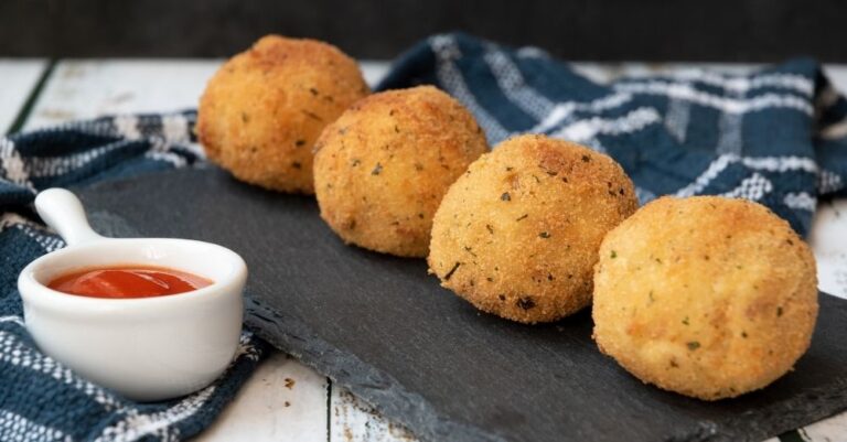 Fried Avocado Tuna Balls