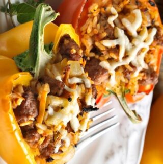 Sausage Stuffed Bell Peppers