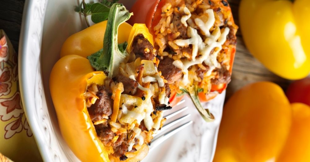 Sausage Stuffed Bell Peppers