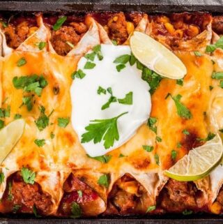 Spicy Chicken Enchilada Casserole