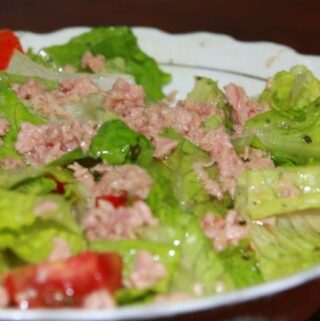 Tuna Lettuce Salad