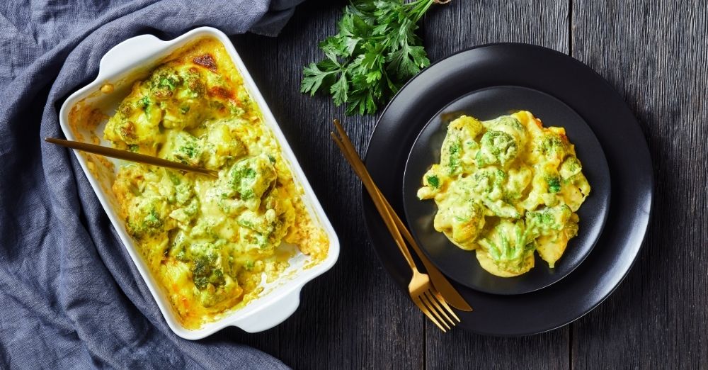 White Cheddar Broccoli Chicken Casserole