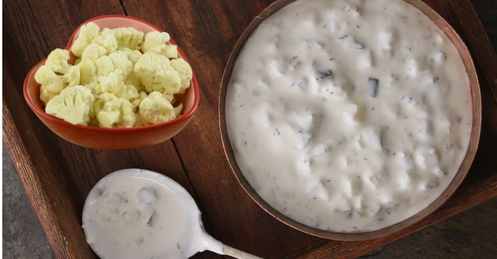 Tzatziki Dip with Cauliflower