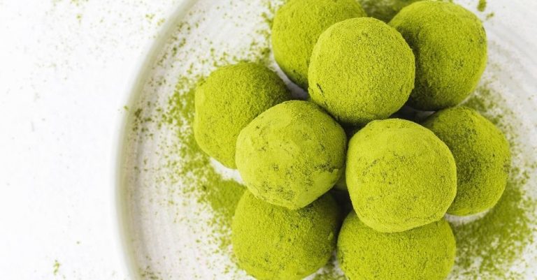 Coconut Matcha Fat Bombs