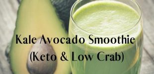 Keto Friendly Kale Avocado Smoothie