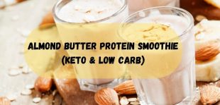 Almond Butter Protein Smoothie